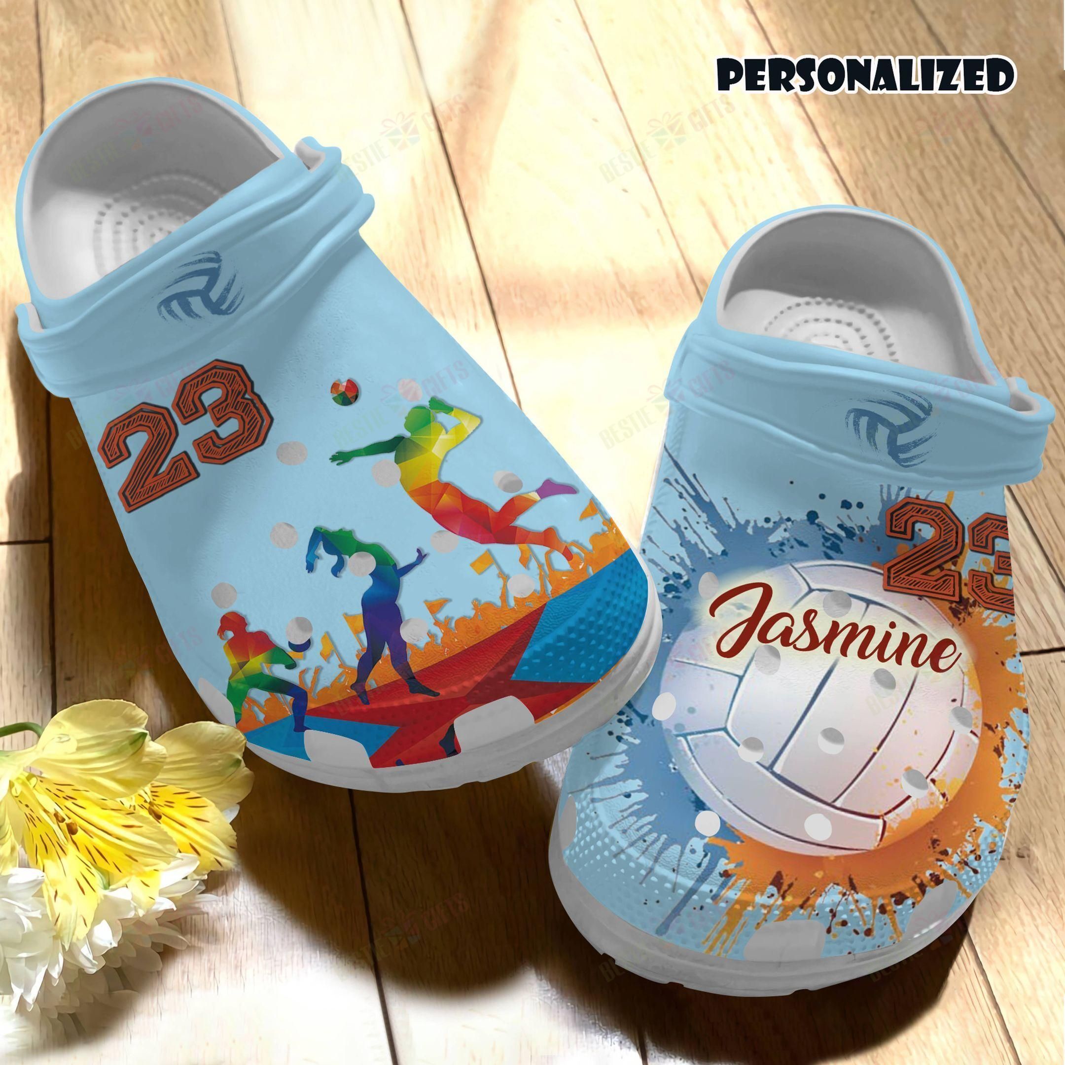 Volleyball Personalized Crocs Classic Clog The Winner Shoes