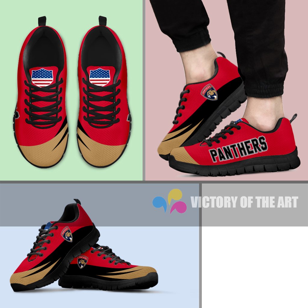 Special Gift Logo Florida Panthers Sneakers