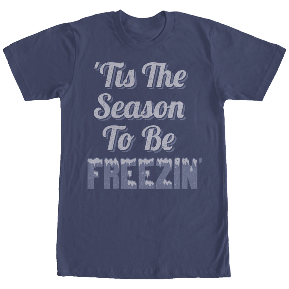 Chin Up Women’S Season To Be Freezing  Boyfriend Tee