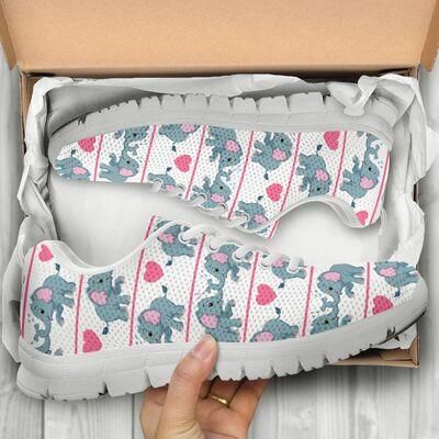 Love Elephant Sneakers Shoes