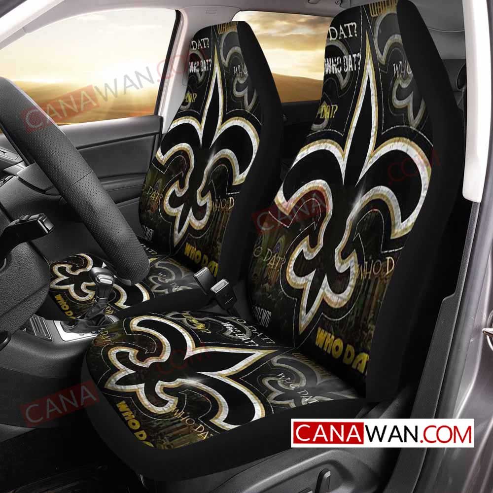 New Orleans Saints Style216 3D Customized Personalized Car Seat Cover