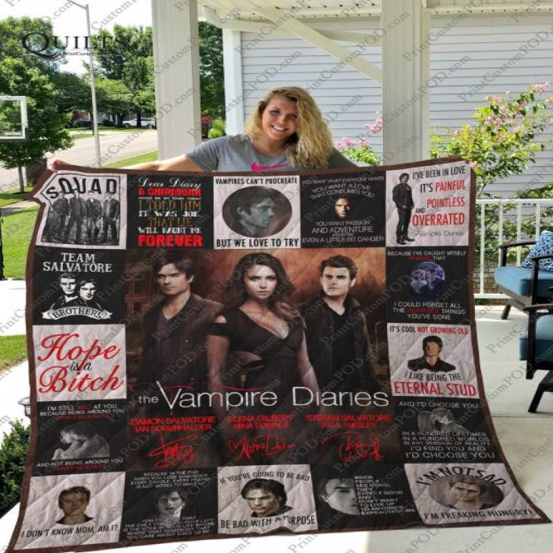Dd – Vampires Diaries T-shirt Quilt – Ver.0217