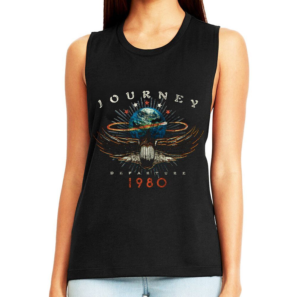 Journey Departures Album Tour 1980 Muscle Tank T-Shirt