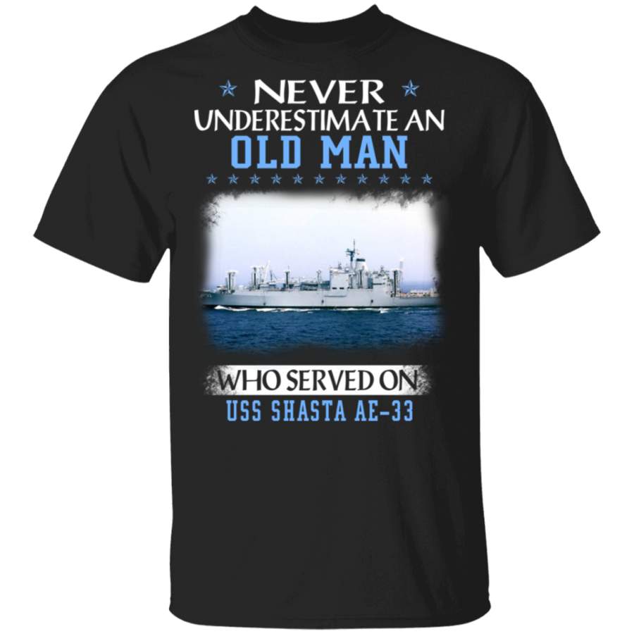 USS Shasta AE-33 Veterans Day Christmas Gift T-Shirt