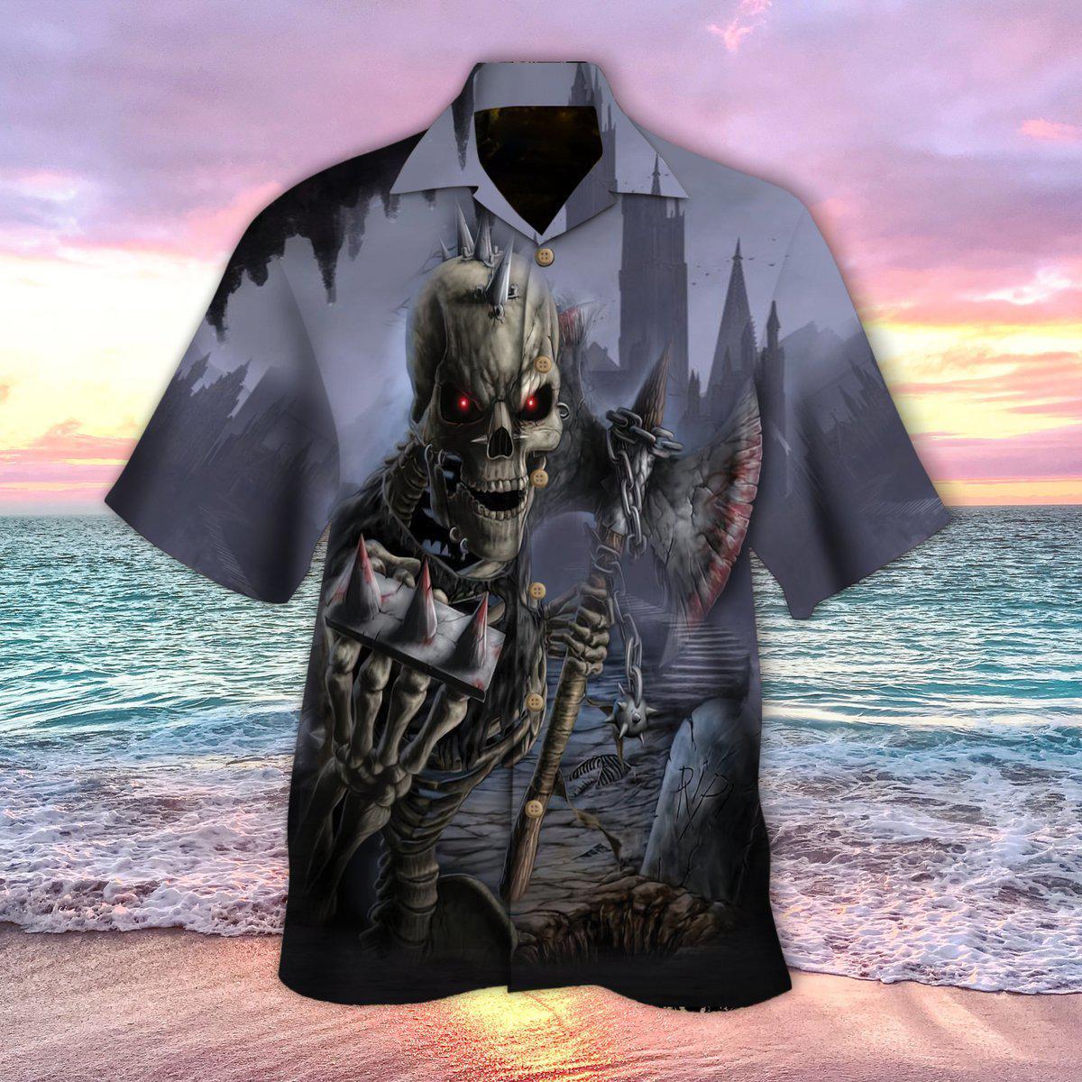 God Of Death Prison Hawaii Shirt For Men Women Ha40296