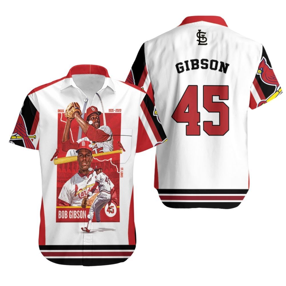 45 Gibson St Louis Cardinals Hawaiian Shirt