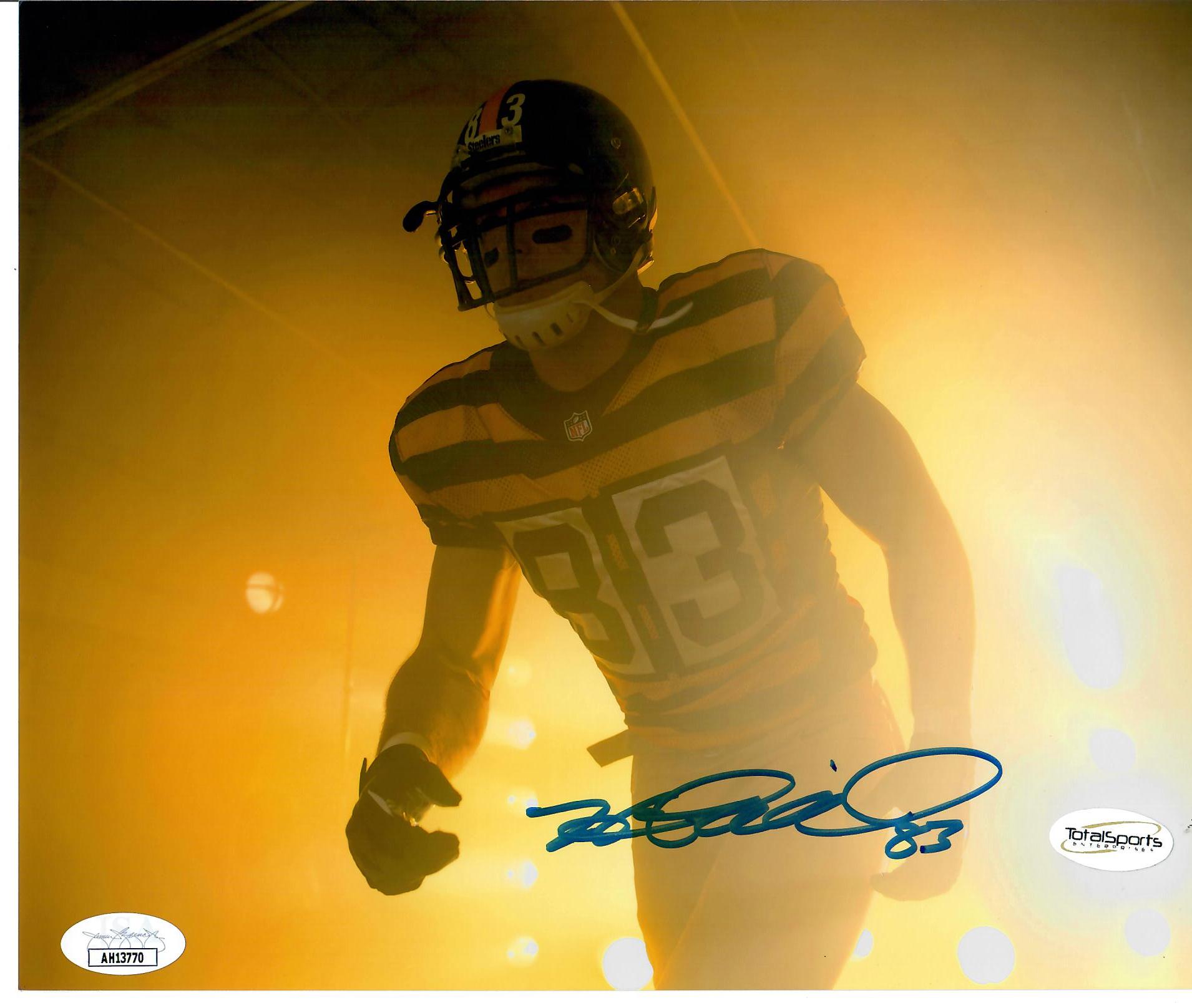 Pittsburgh Steelers Heath Miller Signed Autograph 8X10 Photo – Jsa Coa