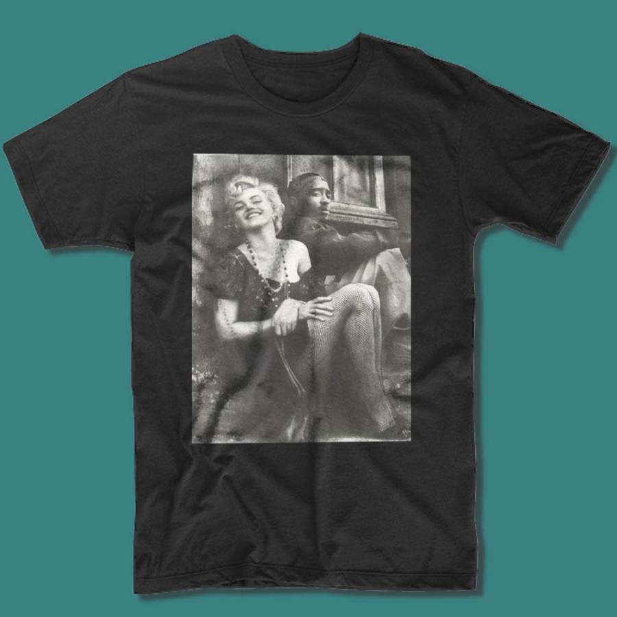 Legends Tupac 2Pac Feat Marilyn Monroe Men’S T-Shirt