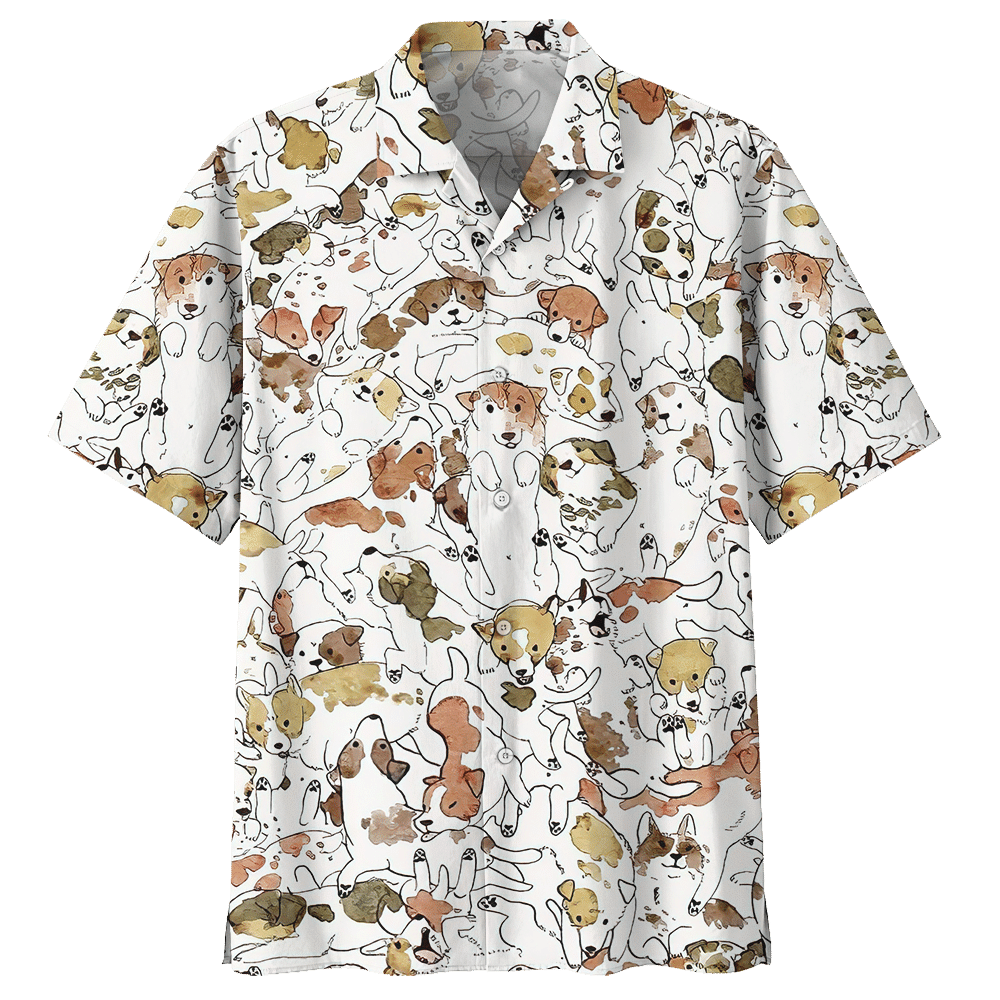 Golden Retriever Hawaii Shirt Ha70163