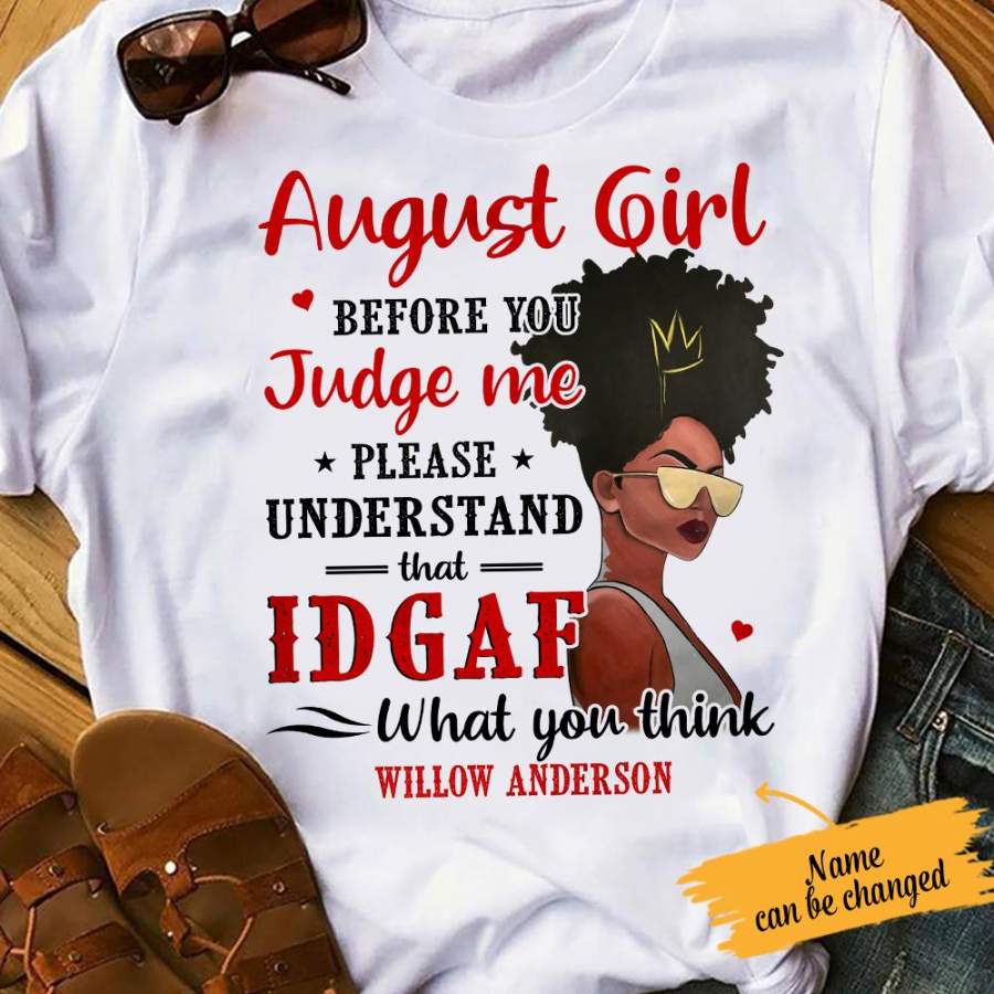 Personalized BWA  Judge Me White T Shirt JL131 30O65