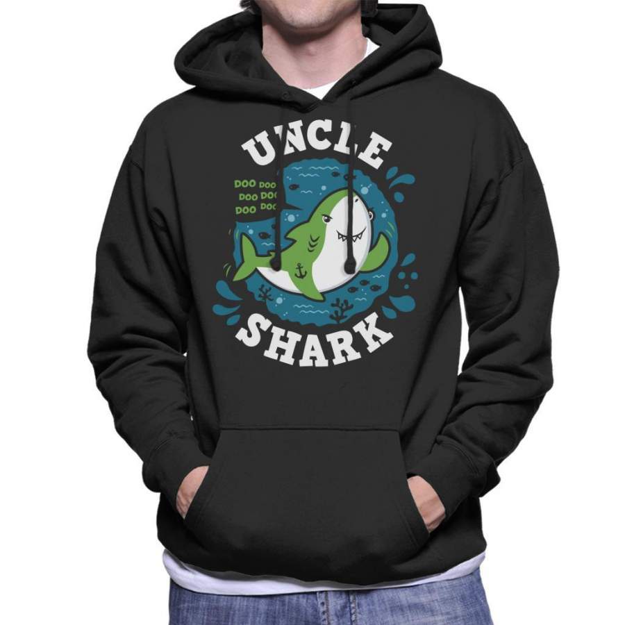 Baby Shark Family Uncle Men’s Hooded Sweatshirt