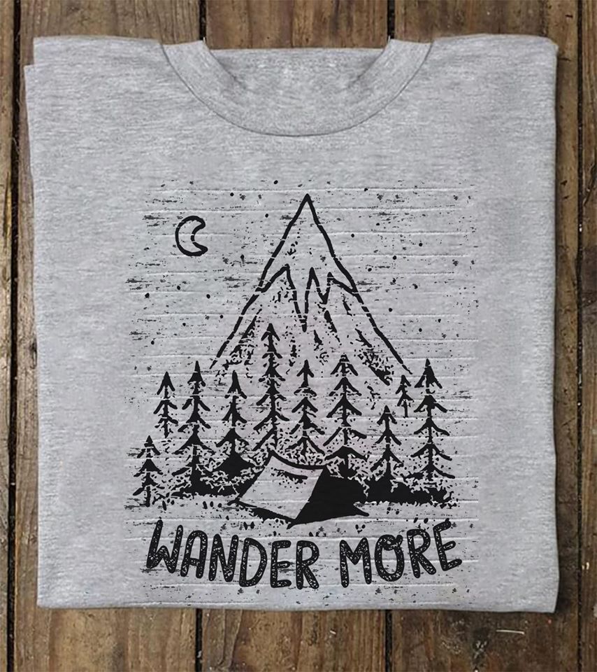 Camping Wander More Standard Men T-shirt