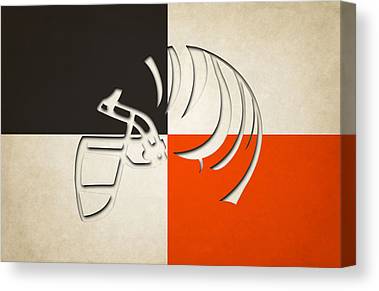 1 Cincinnati Bengals Helmet Joe Hamilton Canvas Print