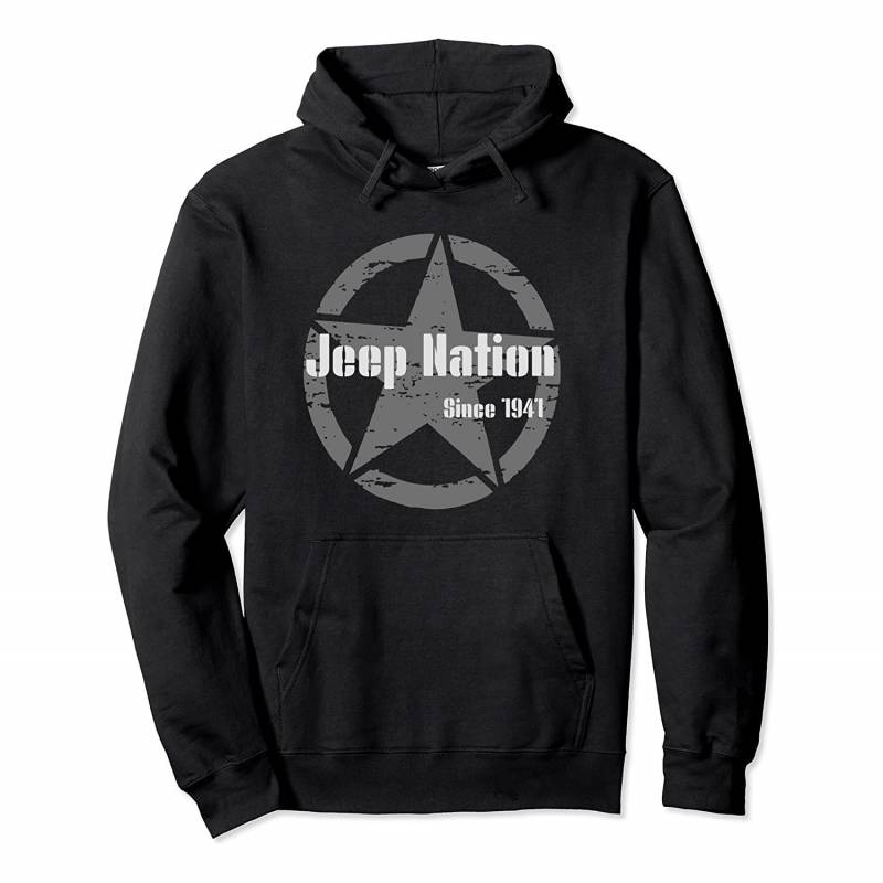 Jeep Nation Since 1941 Star 4×4 Off Road Pullover Hoodie,  Sweatshirt T-Shirt