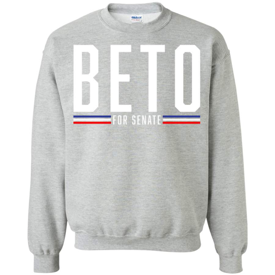 AGR Beto For Senate Crewneck Pullover Sweatshirt