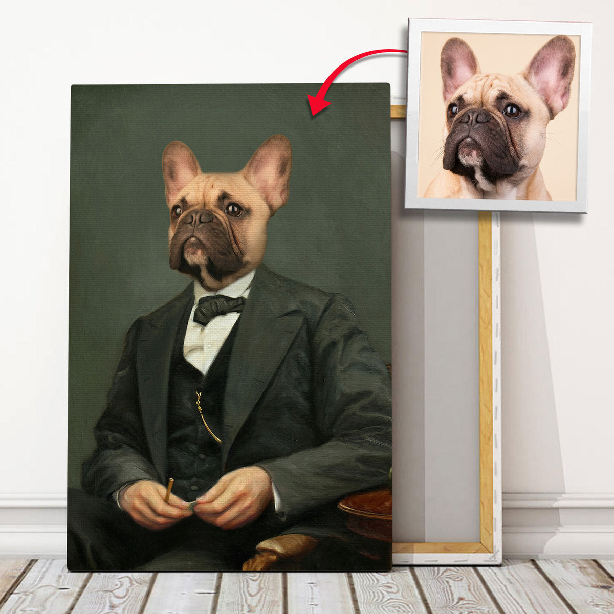 Abraham Lincoln – Custom Pet Canvas