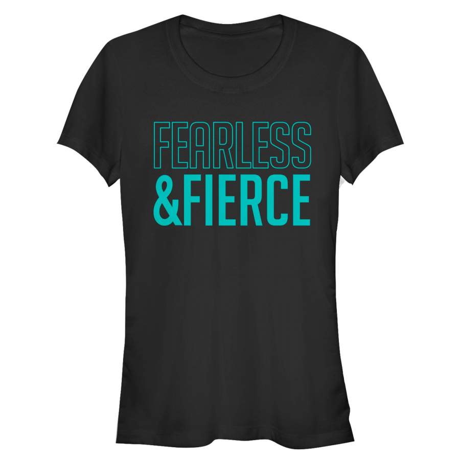 CHIN UP Junior’s Fearless and Fierce  T Shirt