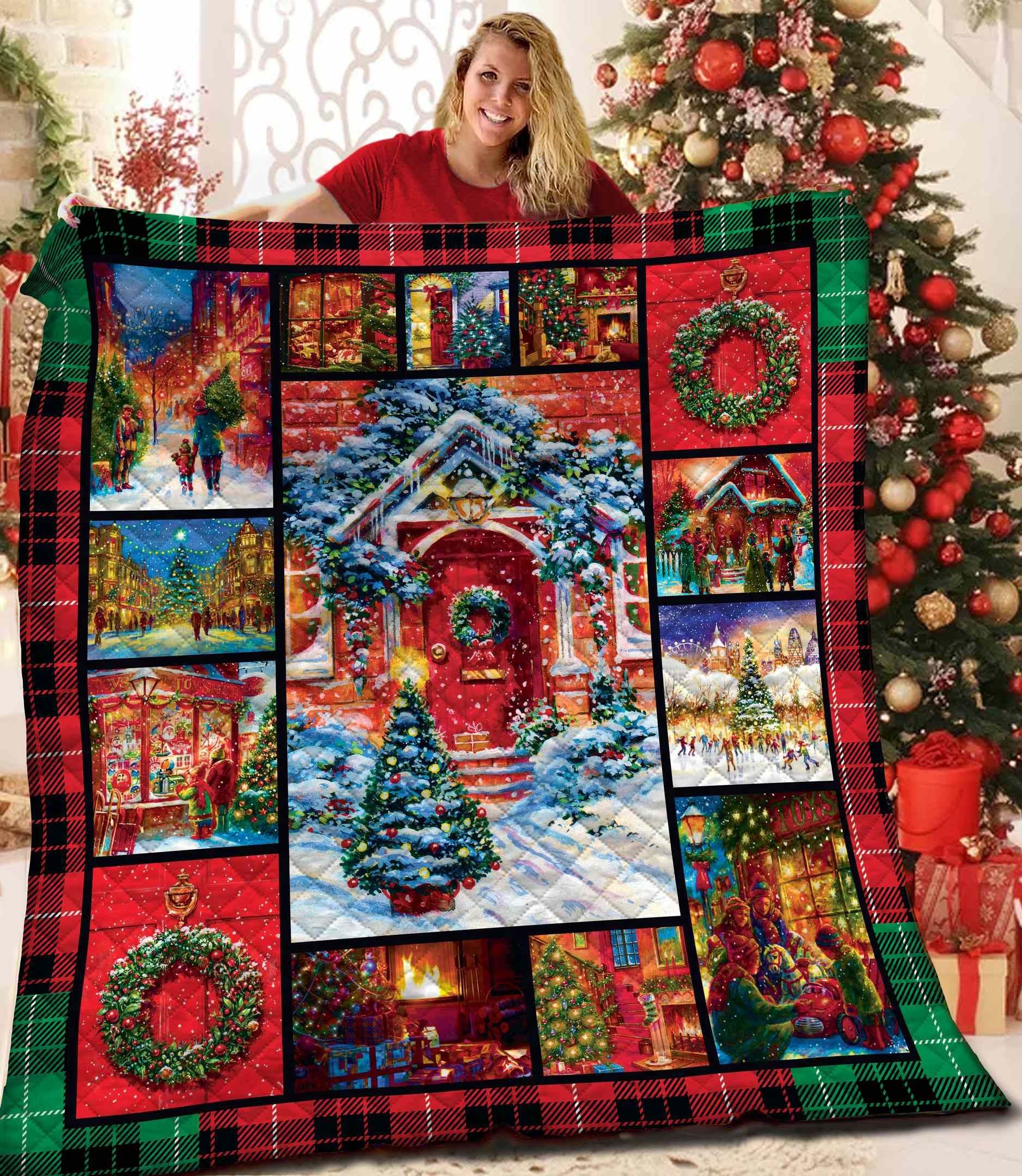 Christmas Quilt Blanket Bbb271112Mh