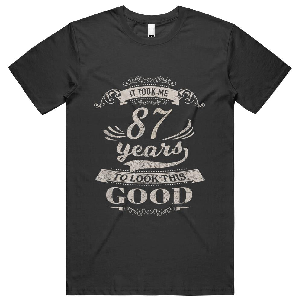 87th Birthday Gifts Men Women Born 1932 Vintage 87 Year Old Men T Shirts