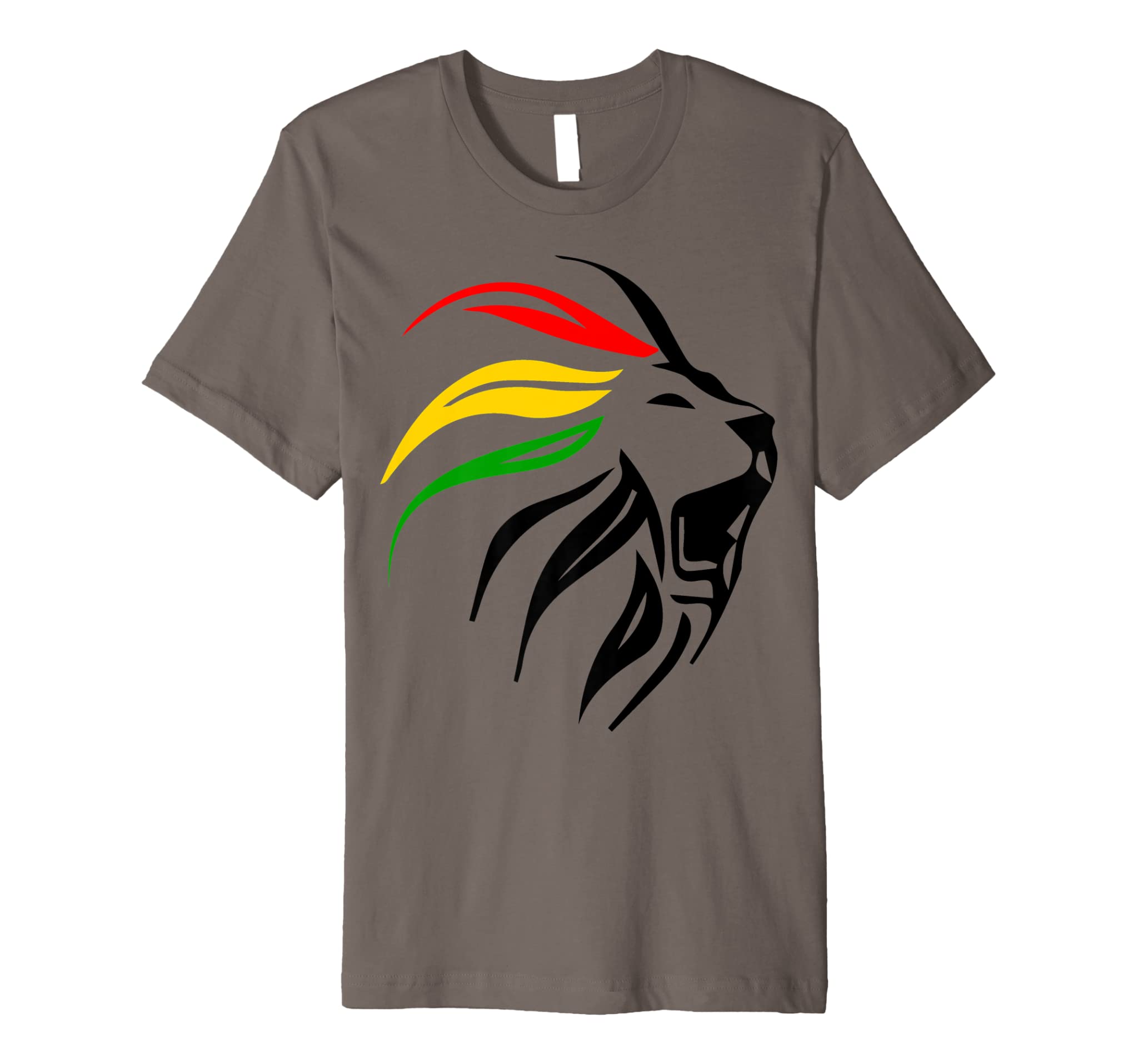 Rasta Reggae Lion Art for Rastafari Lover Premium T-Shirt