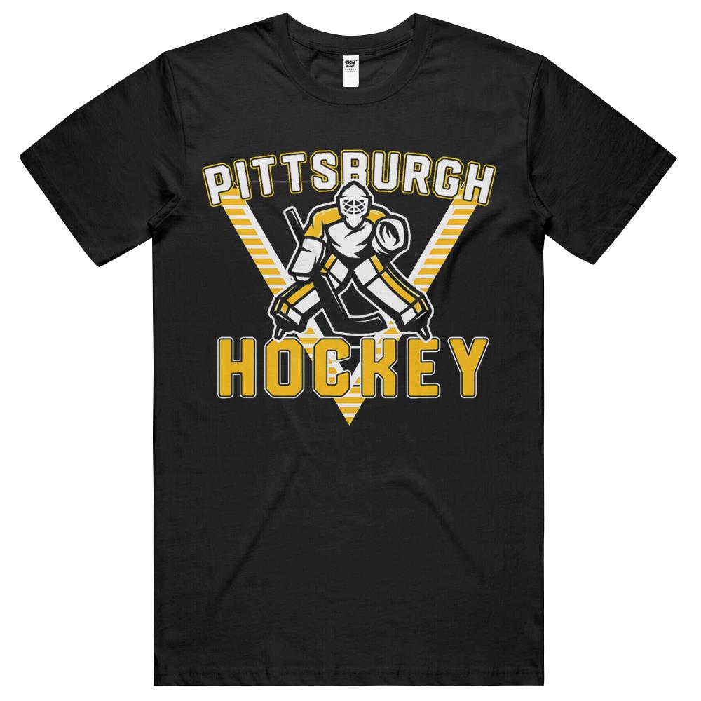 Old School Pittsburgh Hockey Retro 90S T Shirts