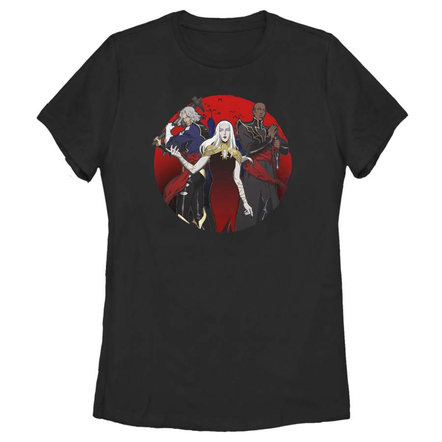 Castlevania Women’s Carmilla Villain Shot  T Shirt