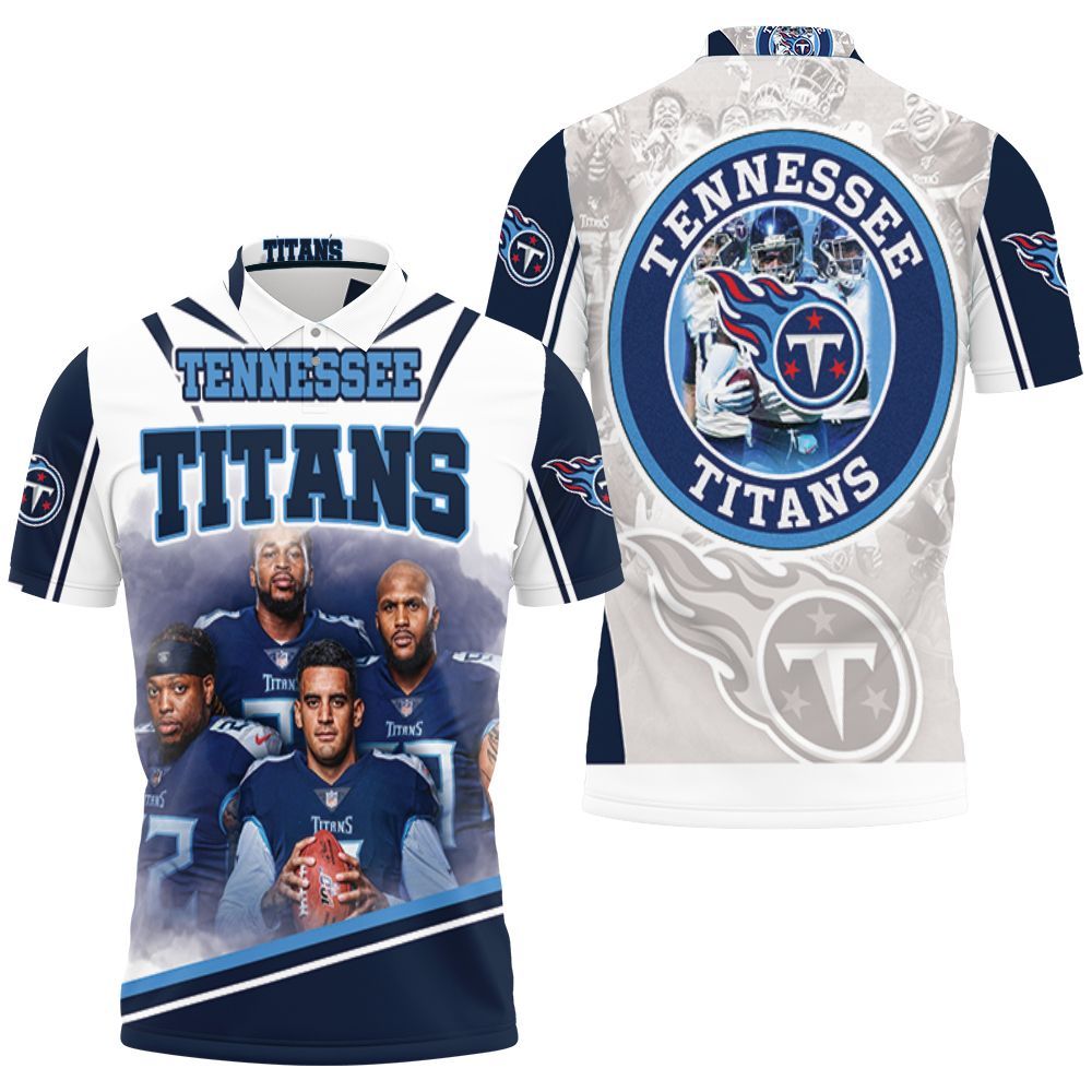 Afc South Division Champions Tennessee Titans Super Bowl 2021 For Fans Polo Shirt