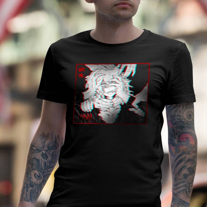 Crushtee Shigaraki Tomura T Shirt, Tomura Shigaraki, My Hero Academia Shirt, Boku no Hero, BNHA, Villain, Glitch, Aesthetic Shirt, Manga Shirt