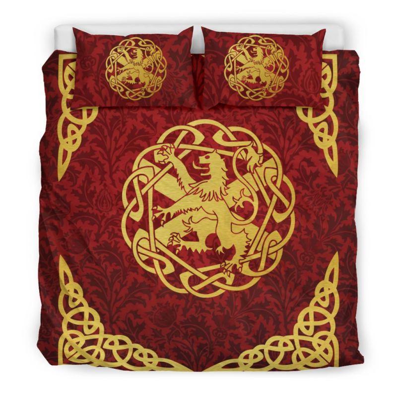 Scottish Lion Thistle St Patricks Day 3D All Over Printed Bed Set