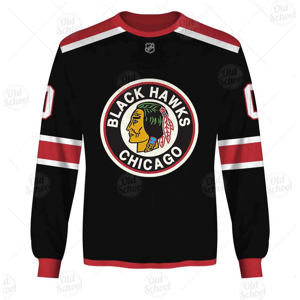 Chicago Blackhawks Custom Name Number 2021 Reverse Retro Alternate Jersey Gift For Fan 3D Full Printing Sweatshirt