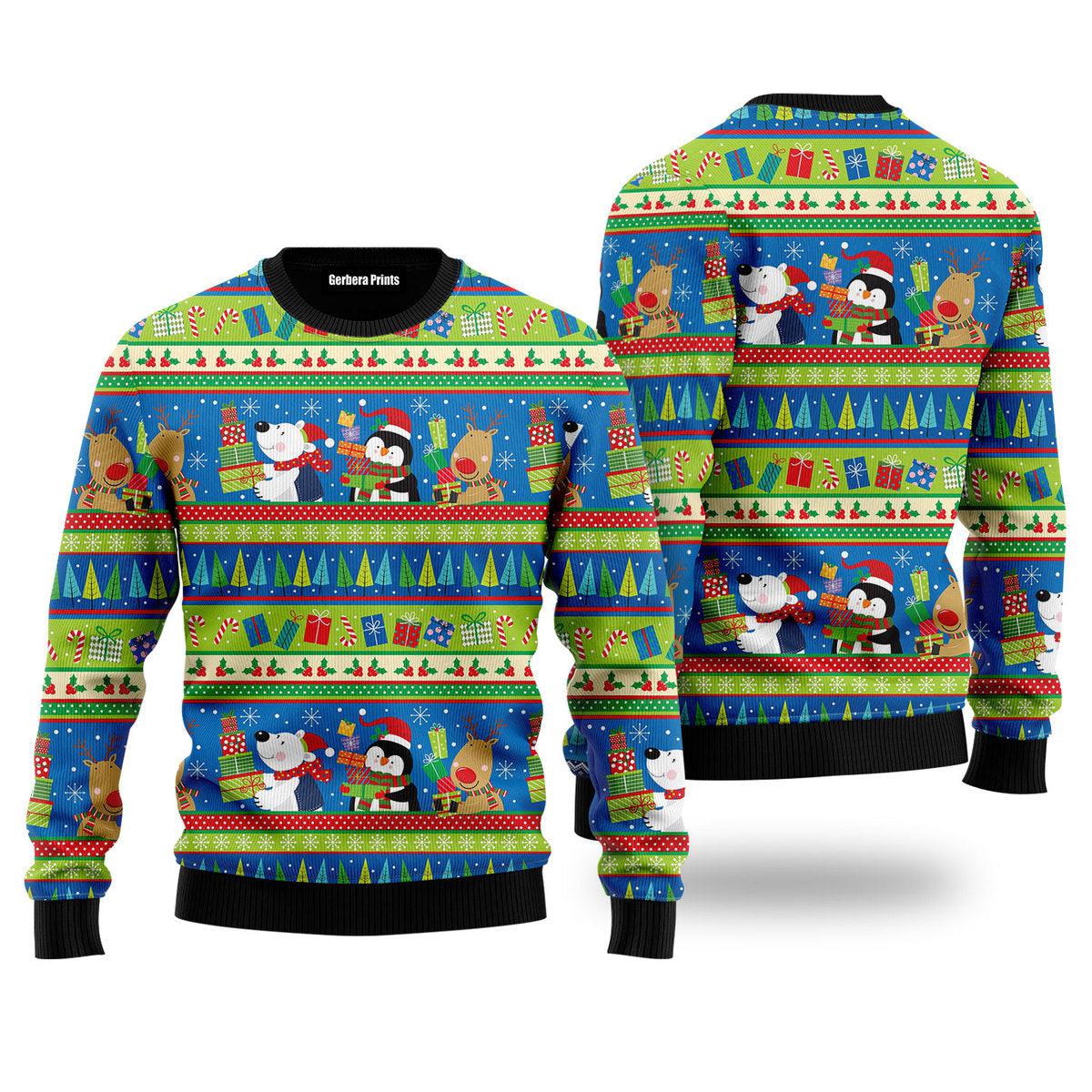 All I Want For Christmas Is Penguin Ugly Christmas Sweater | For Men & Women | Uh2279