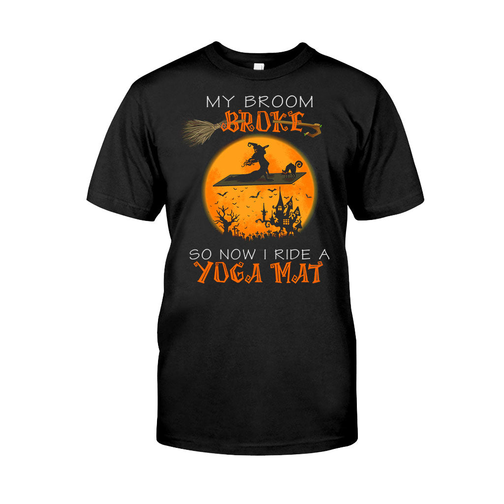 My Broom Broke Halloween T-Shirt And Hoodie
