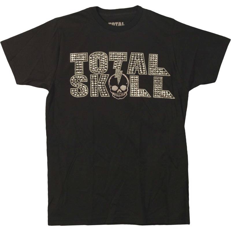 Total Skull by Sheri Moon Zombie Studded T-Shirt