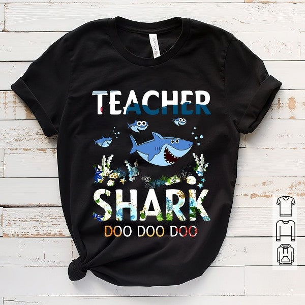 Teacher Shark Doo Doo Doo Gift Standard/Premium T-Shirt