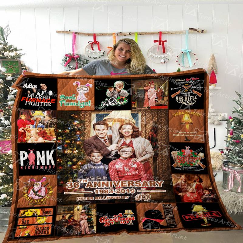 A Christmas Story Quilt Blanket 02261