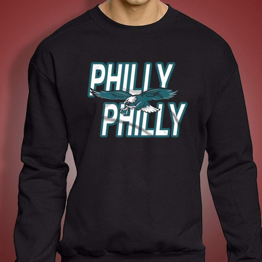 Philly Philladelphia Logo Eagle Men’S Sweatshirt