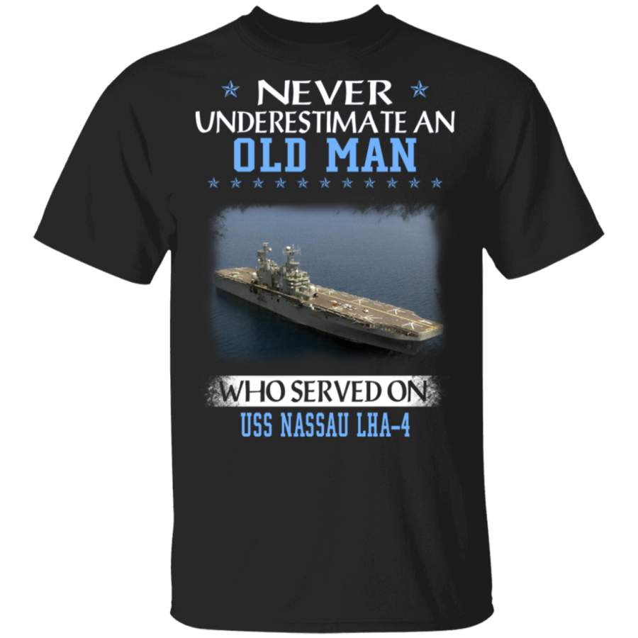 USS Nassau LHA-4 Veterans Day Christmas Gift T-Shirt