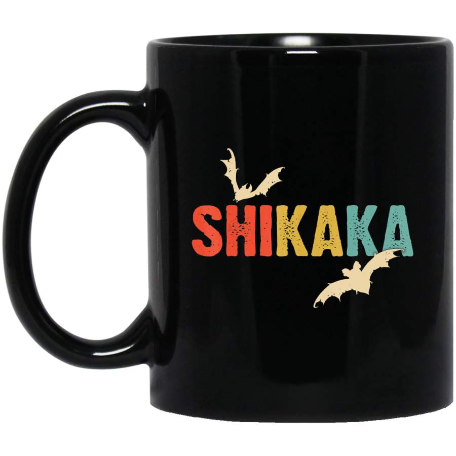 Shikaka Bat Vintage – Shikaka White Bat Lovers Retro Coffee Mug