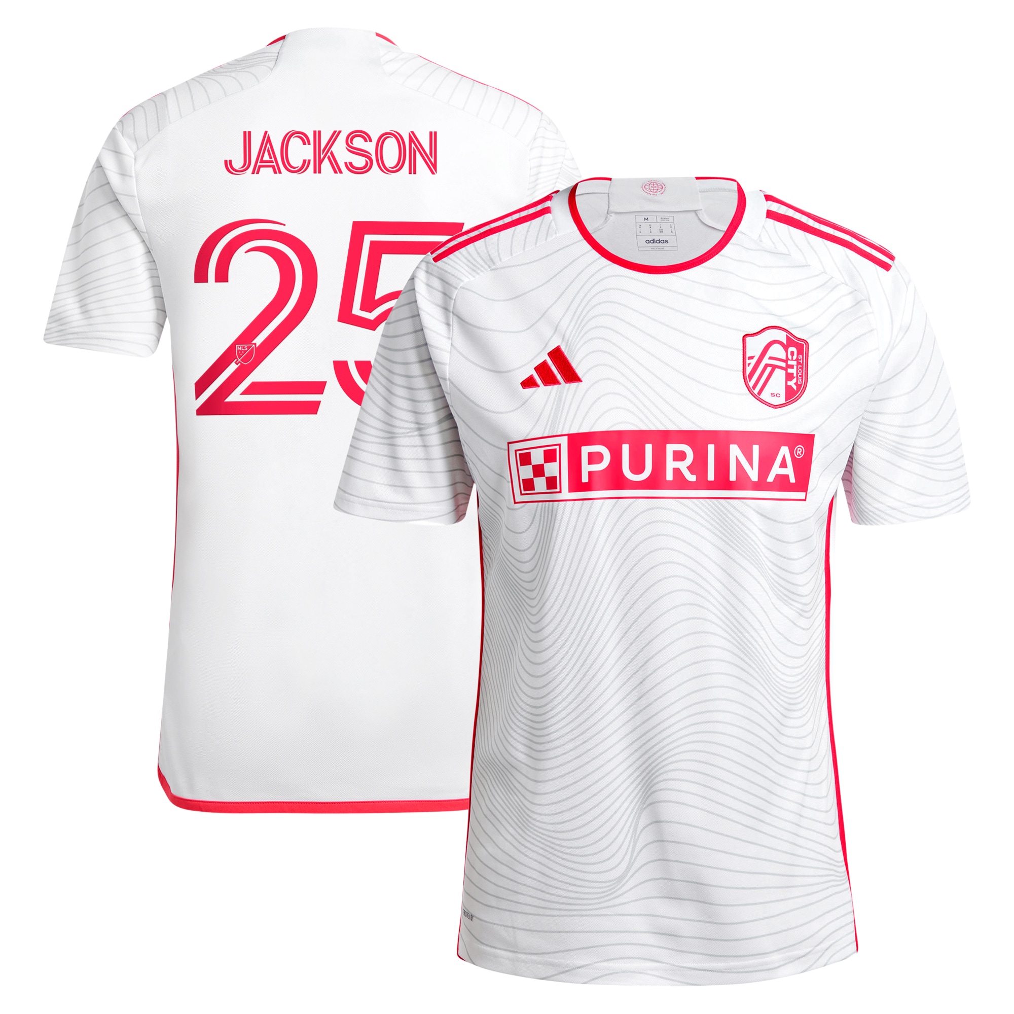 Aziel Jackson St. Louis City SC 2024 The Confluence Kit Replica Player Jersey – White