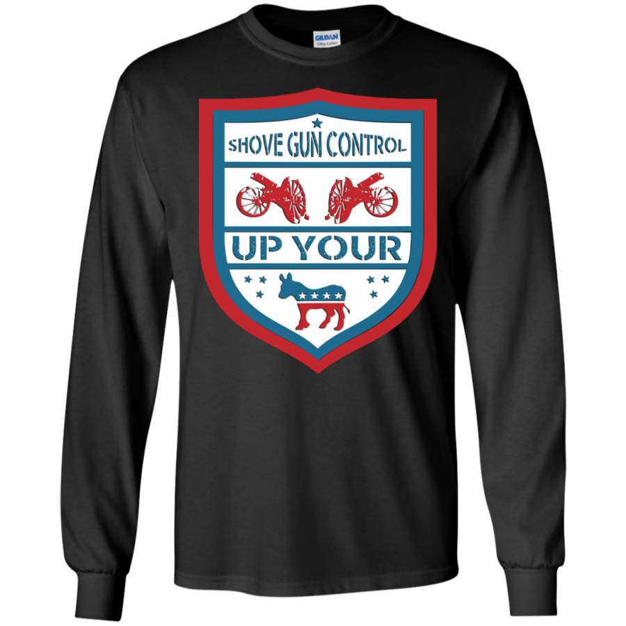 AGR Shove Gun Control Up Your T-Shirt & Hoodie