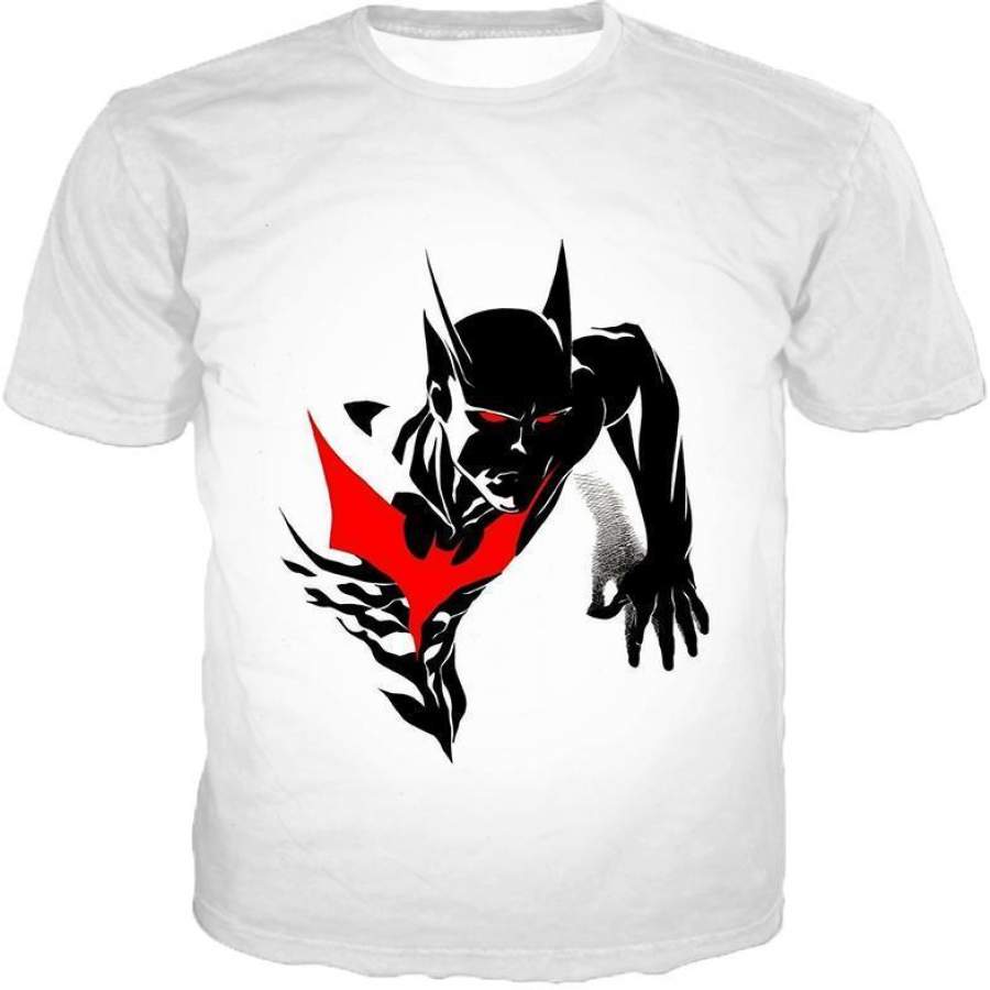 Amazing Evolution Batman Beyond Promo White T-Shirt