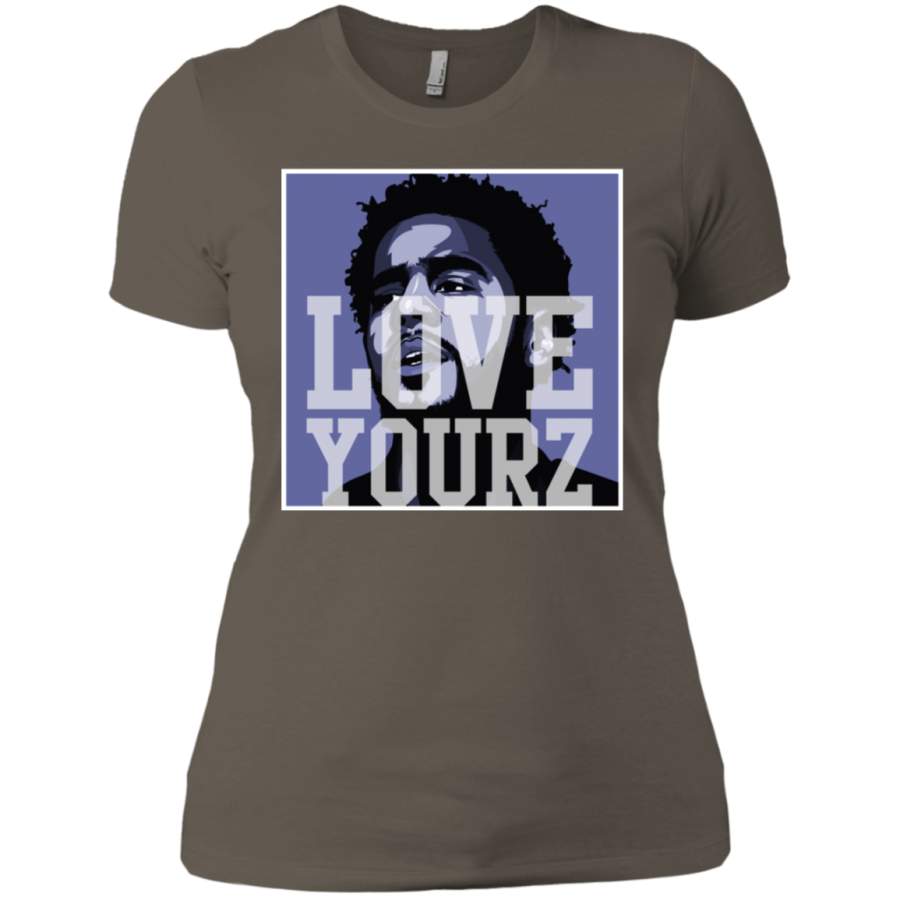 J Cole Love Yourz Ladies Premium T-Shirt