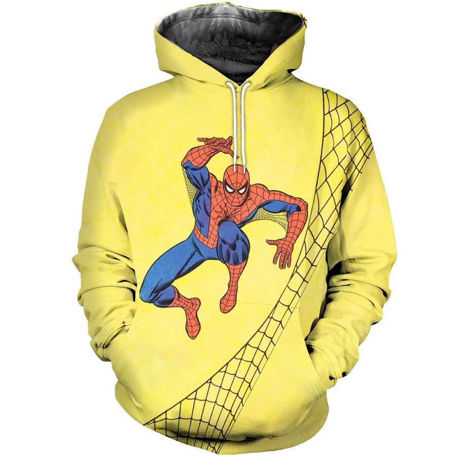 3D All Over Printed Spider Man Shirts and Shorts