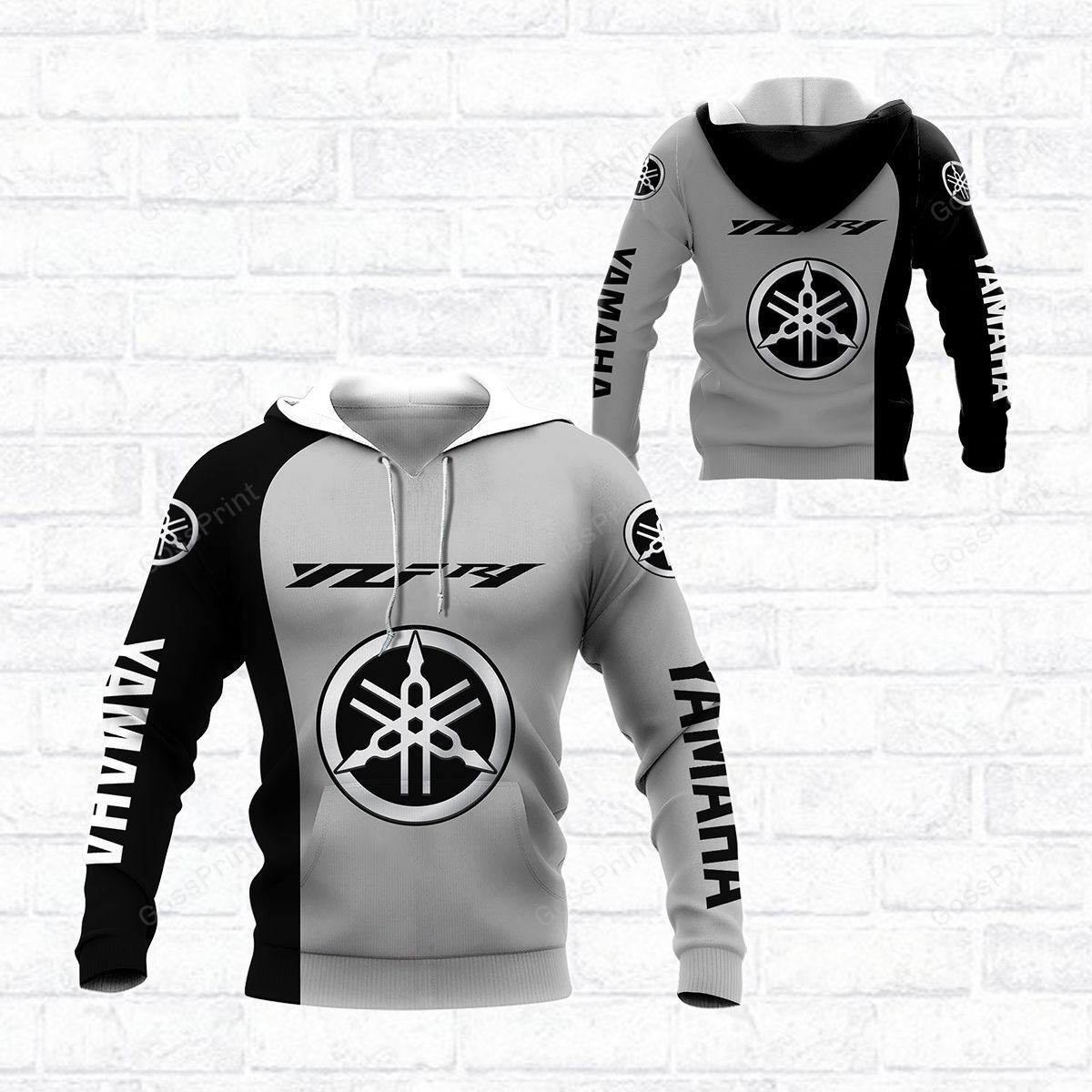 3D All Over Printed Yamaha Racing Shirts Ver 27