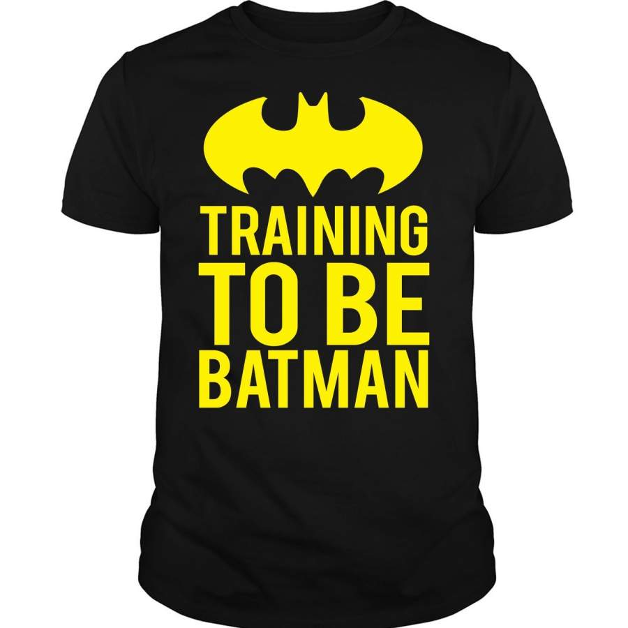 Training To Be Batman T Shirt