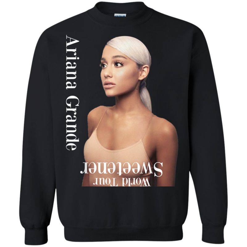 Ariana Grande  World Tour 2019 Shirt G180 Gildan Crewneck Pullover Sweatshirt  8 Oz.