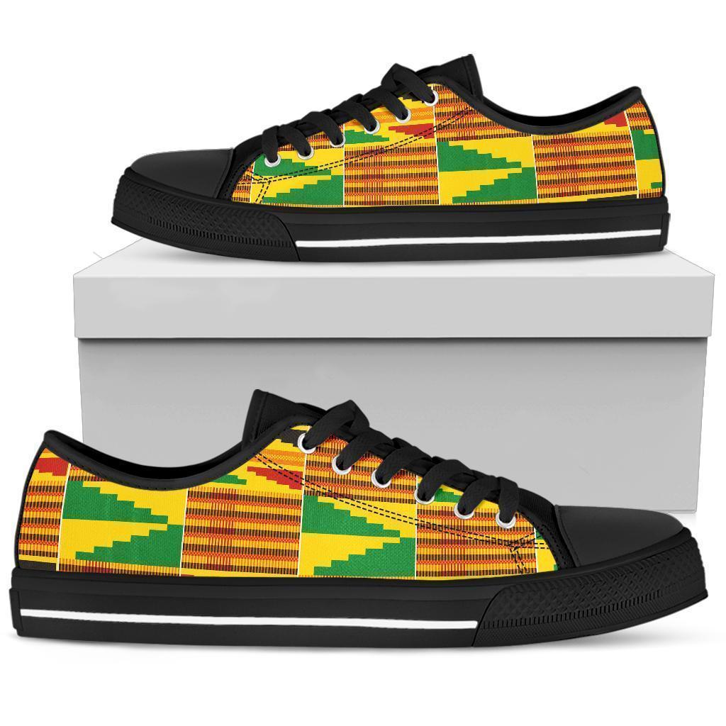 Greek Life Shoes – Light Adwinasa Kente Low Top