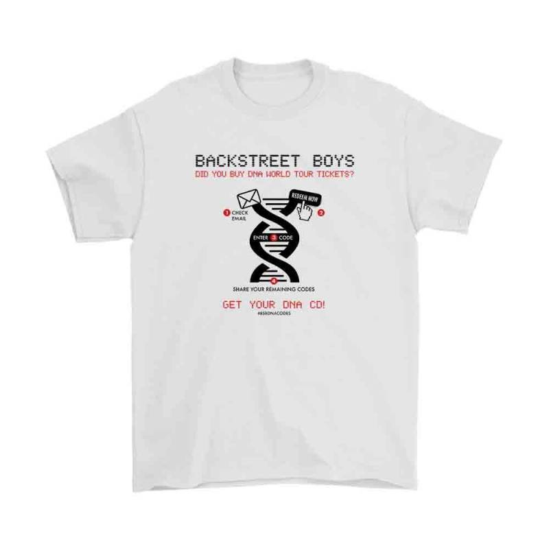 Backstreet Boys Dna Codes Men’S T-Shirt