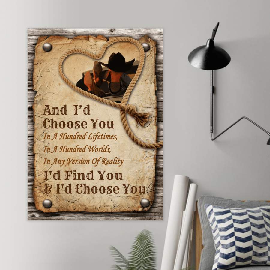 Country – I’d Find You And I’d Choose You – Poster