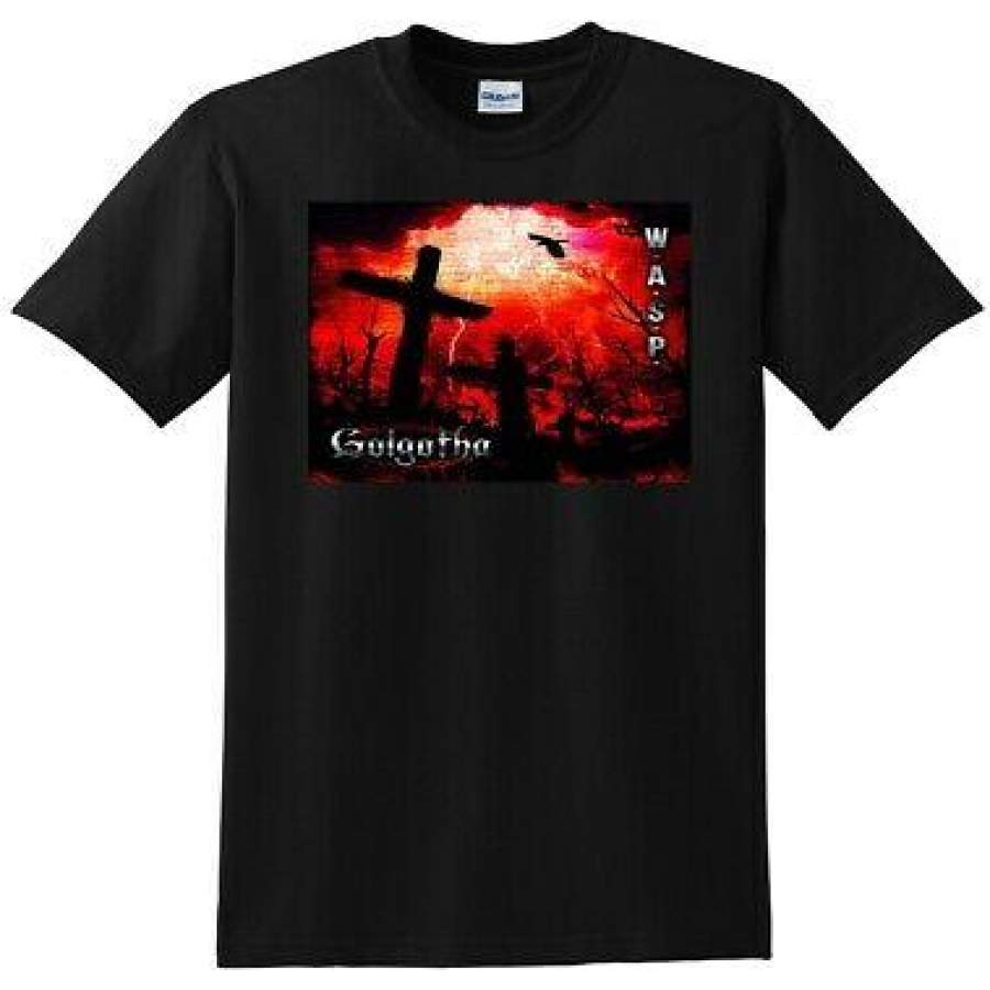 *New* W.A.S.P. T Shirt Golgotha Wasp Cd Poster Tee Small Medium Large Or Xl Size